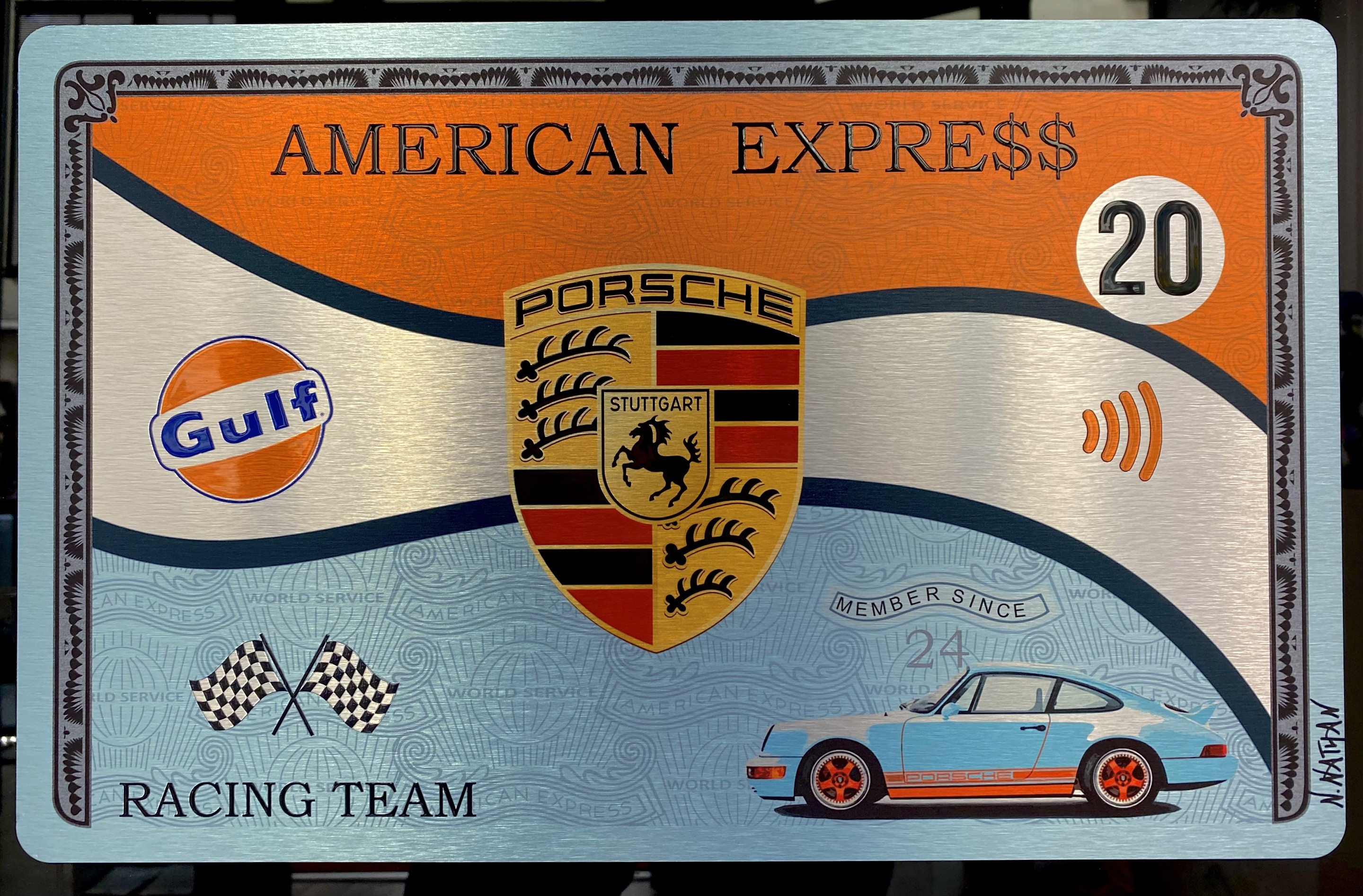 N.Nathan, Amex Porsche Gulf N.Nathan, Amex Porsche Gulf