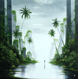 Gemälde, Métamorphose végétale, Maurizio Galloro