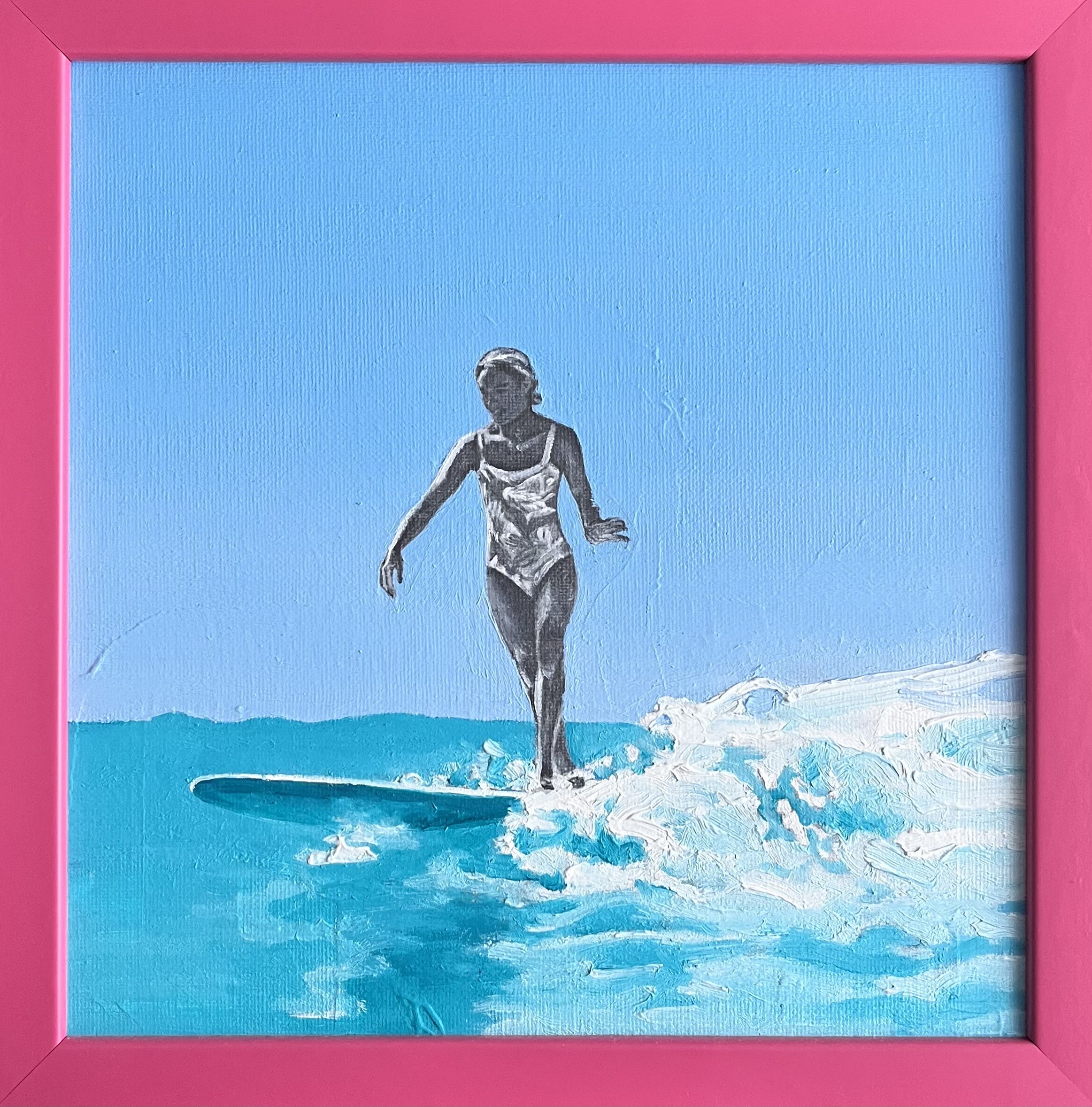 Alexandra Beshko, Surfing Elegance: Action Alexandra Beshko, Surfing Elegance: Action