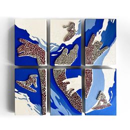 Painting, Let’s Ocean make music, Alexandra Beshko