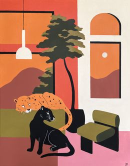 Gemälde, Two Souls, One Space, Mariah Birsak