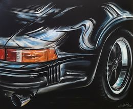 Gemälde, N° 82 - Porsche 911 Reflet, Christophe Chartrel