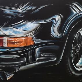 Gemälde, N° 82 - Porsche 911 Reflet, Christophe Chartrel