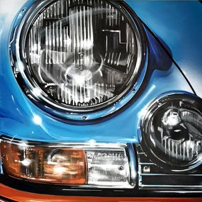 Gemälde, N° 118 - Porsche 911 2.7 RS, Christophe Chartrel