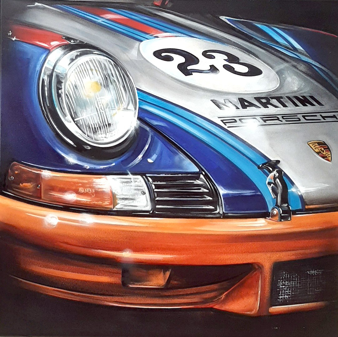 Christophe Chartrel, N°126 - Porsche 911 Martini #23 Christophe Chartrel, N°126 - Porsche 911 Martini #23