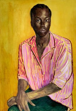 Painting, Portrait of a friend, Francesco Calistri