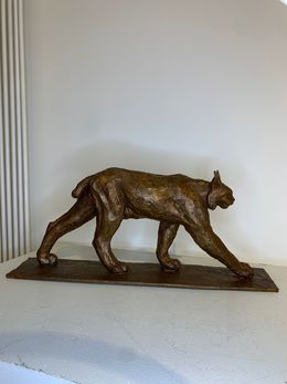 Sculpture, Lynx, Guy Lioult