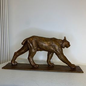 Sculpture, Lynx, Guy Lioult