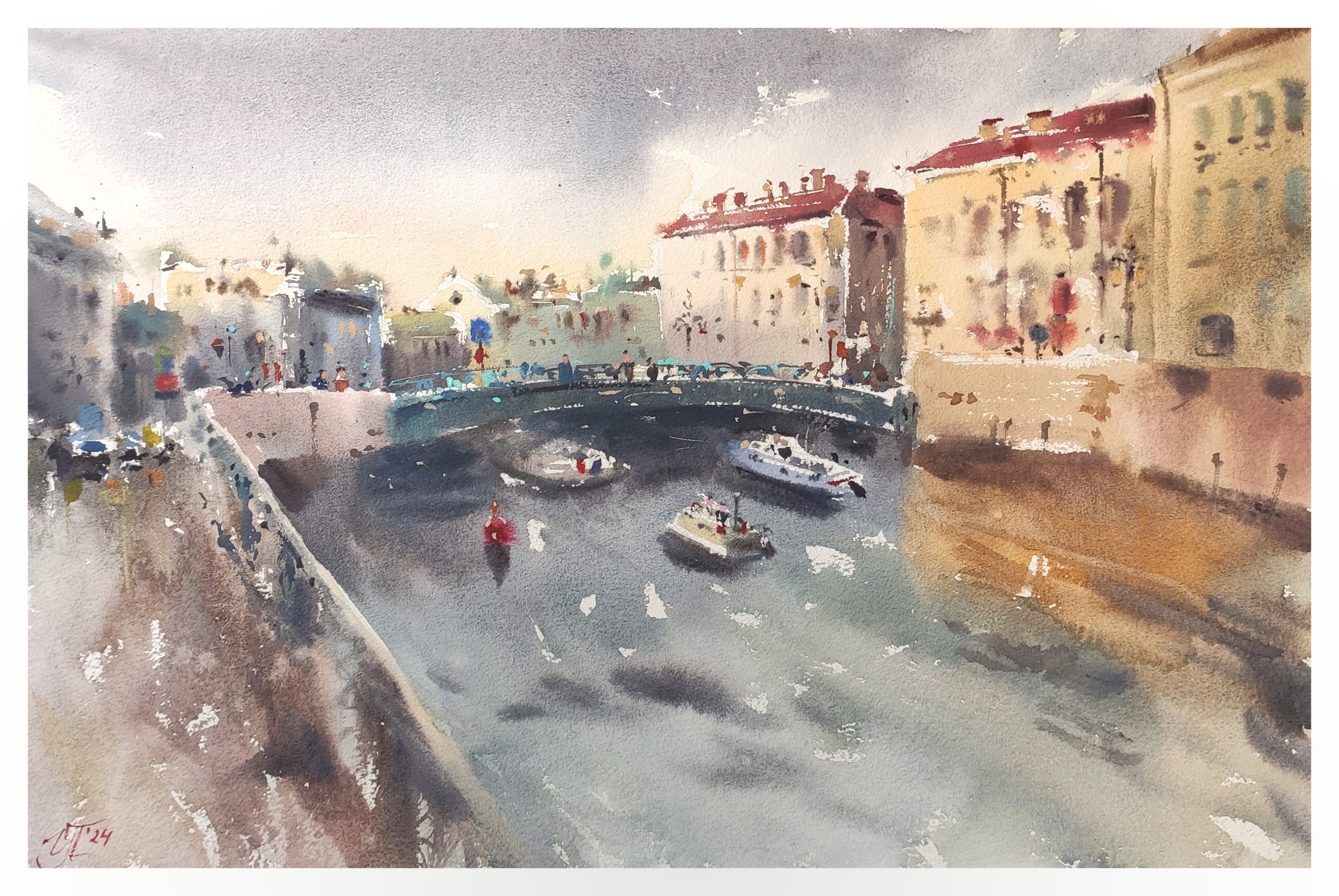Irina Pronina, Evening in St. Petersburg Irina Pronina, Evening in St. Petersburg