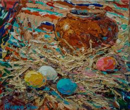 Gemälde, Easter days, Oksana Ivanyuk