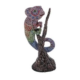 Sculpture, Crystal Chameleon, Soren Lyris