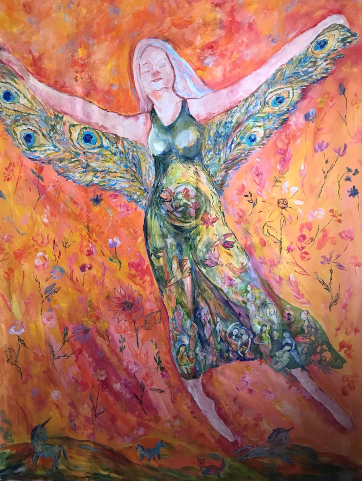 Tetiana Pchelnykova, Free and Blooming - Wings of Freedom Tetiana Pchelnykova, Free and Blooming - Wings of Freedom