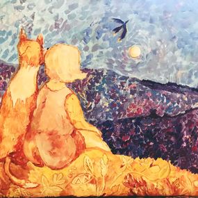 Peinture, Best friends, Tales of Existence Series, Tetiana Pchelnykova