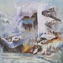 Gemälde, Fragmented realities, Mariam Qureshi