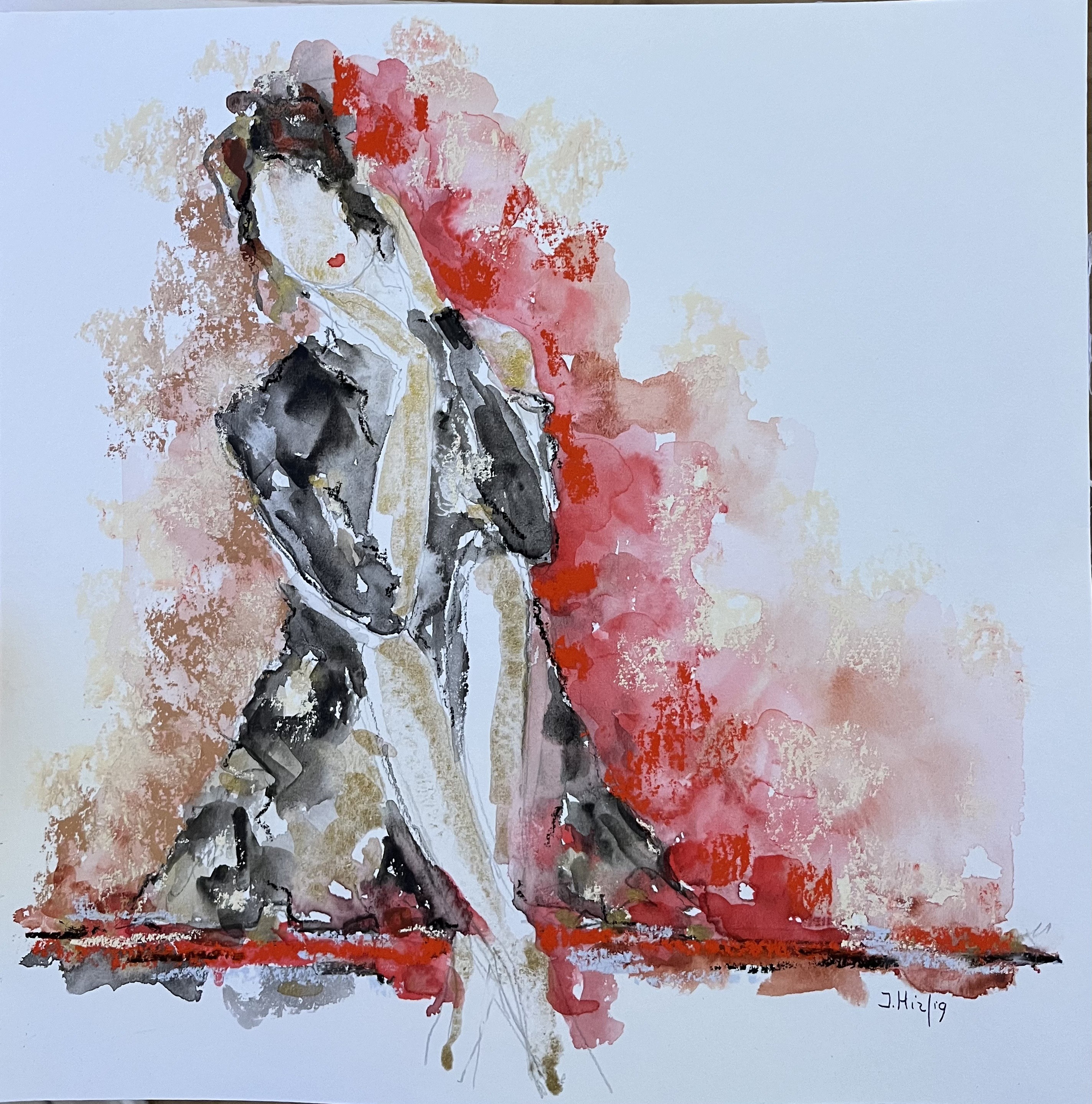 Isabelle Hirtzig, Red lips Isabelle Hirtzig, Red lips