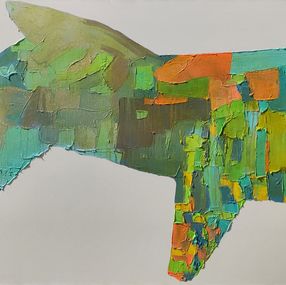 Gemälde, Shapes of Wonder 02, Abhishek Kumar