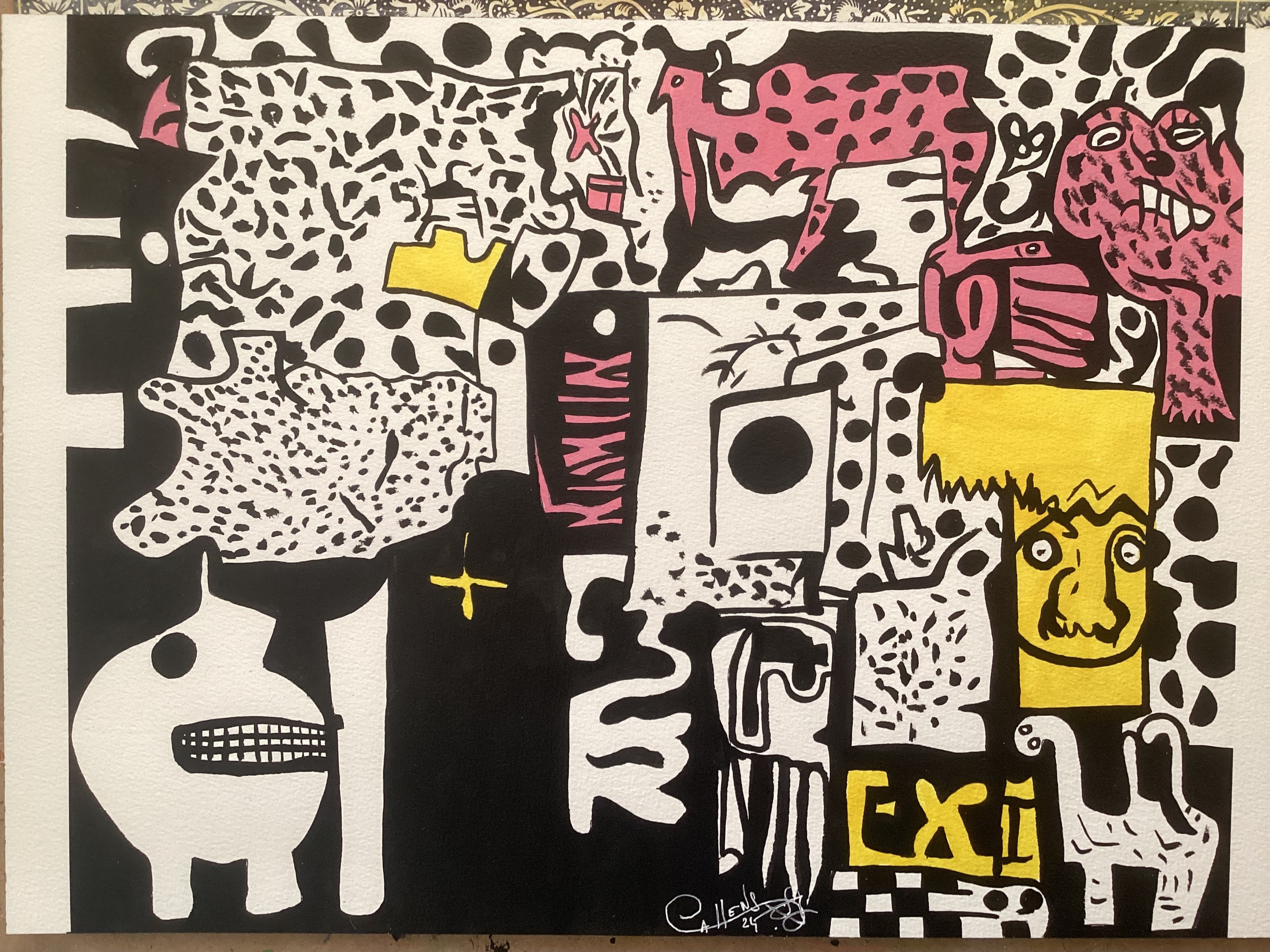 Serge Pierre Callens, Urban Doodle Symphony Serge Pierre Callens, Urban Doodle Symphony
