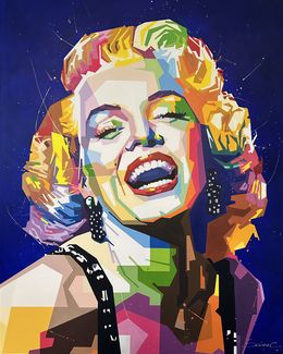 Peinture, Mr President (Marylin Monroe ), Scimoc