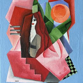 Gemälde, Sunset, Maud Merouze