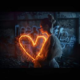 Print, Loveburns 2, Studio Cyano Dumarais by Marc De Corte