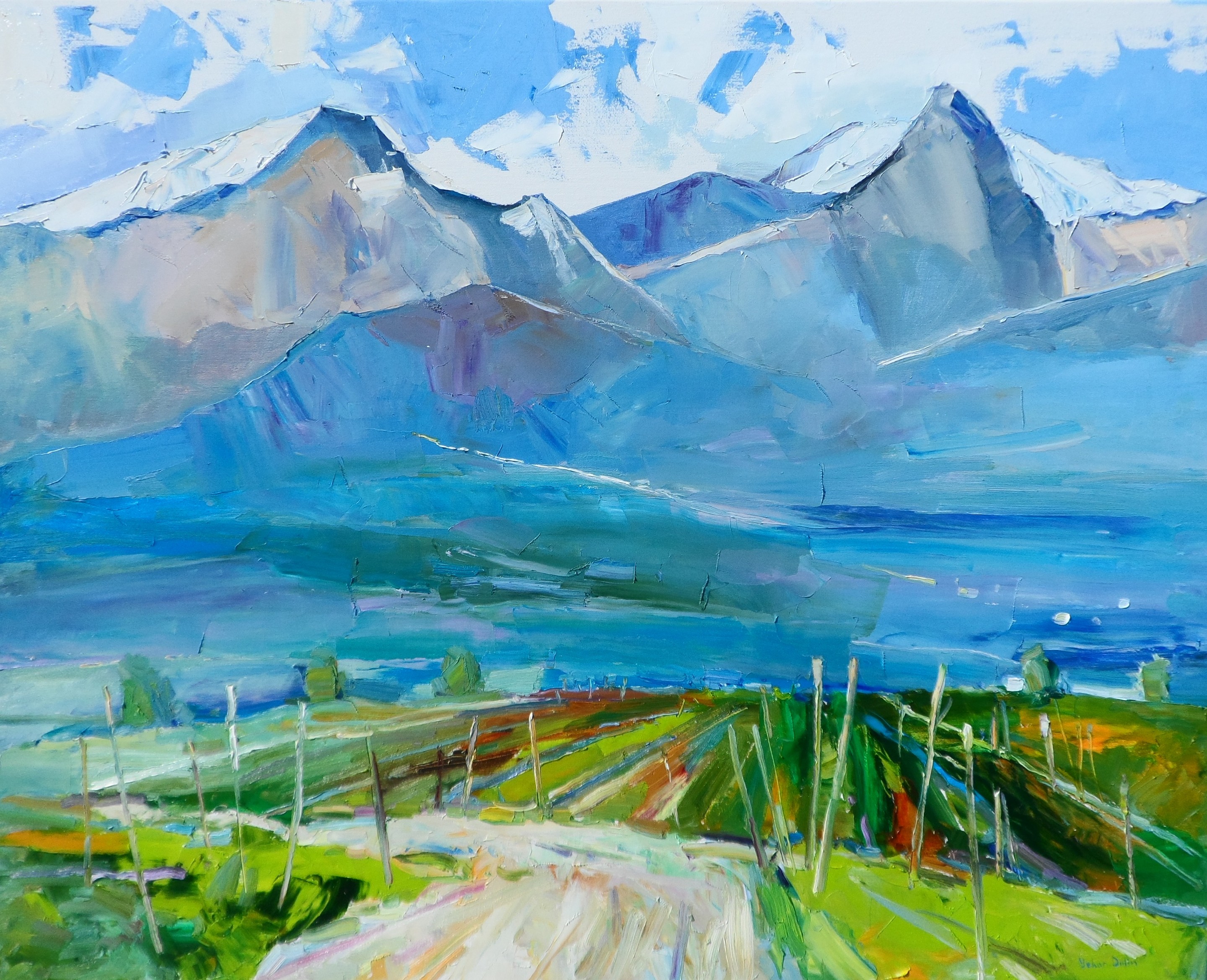 Yehor Dulin, The Alps Yehor Dulin, The Alps