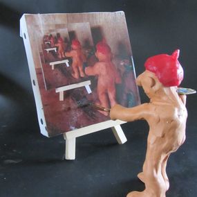 Skulpturen, P'tikon peintre en abyme, Eric Doué