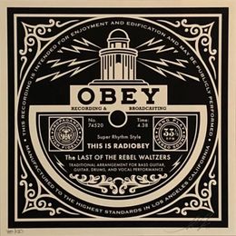 Print, This is a Radiobey, Shepard Fairey (Obey)