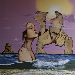 Painting, The Argument, Farid Saâdi