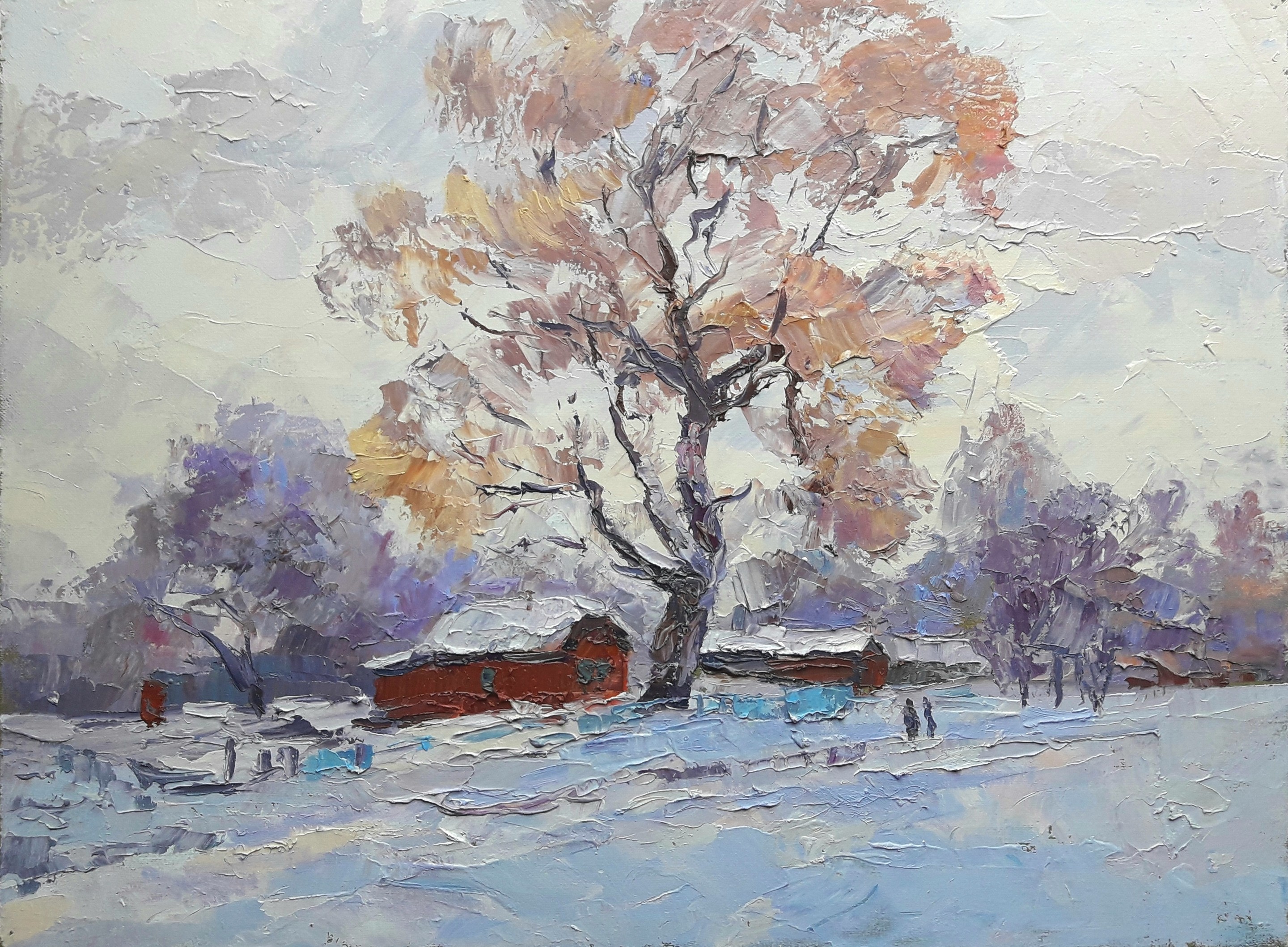 Boris Serdyuk, Winter street Boris Serdyuk, Winter street