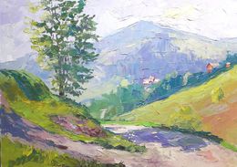 Painting, Carpathian air, Boris Serdyuk