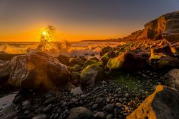 Fotografien, Eclat d'or sur la côte sauvage, Jean-Guy Nakars