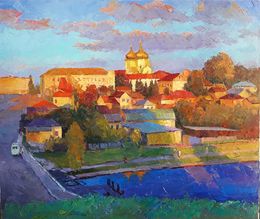 Painting, Autumn in Ternopol, Boris Serdyuk