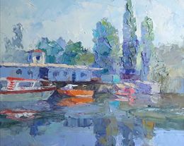 Gemälde, Clean morning air, Boris Serdyuk