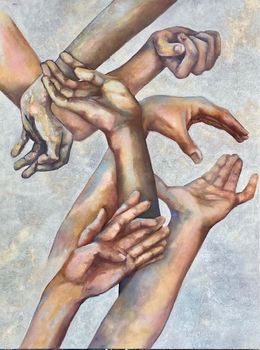 Peinture, Toma mi mano and give me yours, Beatriz Villavicencio