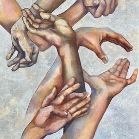 Gemälde, Toma mi mano and give me yours, Beatriz Villavicencio