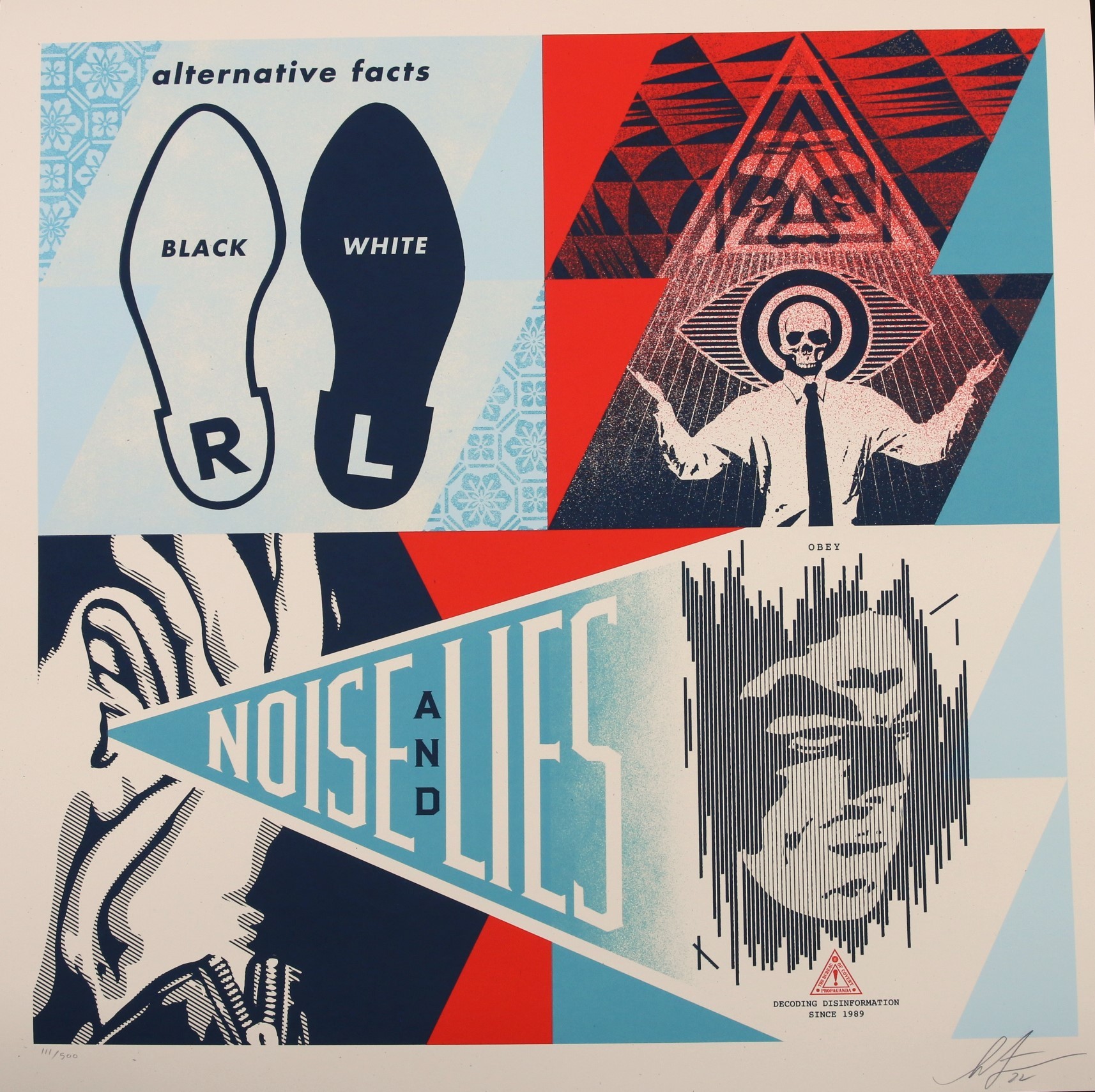 Shepard Fairey (Obey), Alternative Facts Shepard Fairey (Obey), Alternative Facts