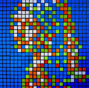 Gemälde, Girl With a Pixel Earring, Fai McCabe