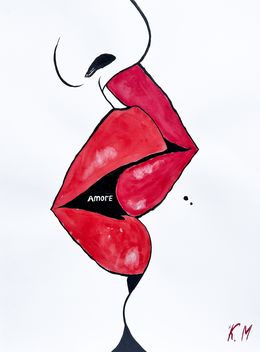 Gemälde, Amore, Kristina Mallen
