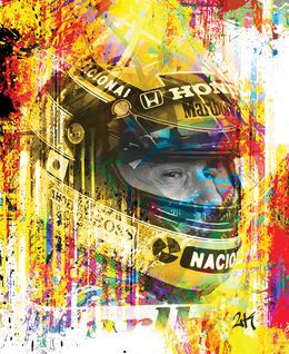 Gemälde, Ayrton Senna, 2Kyff
