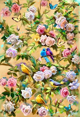 Peinture, The Golden Joy Of Summer, Yasna Godovanik