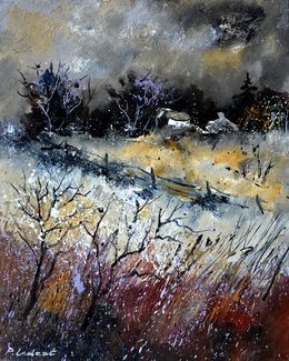 Painting, Winter, Pol Ledent