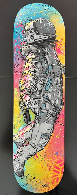 Sculpture, Lévitation SkateBoard, Valerian Lenud