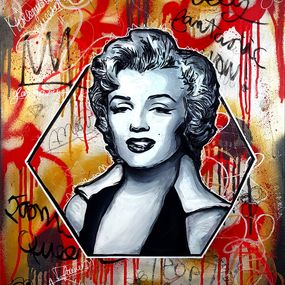 Painting, Urban Marilyn, Priscilla Vettese