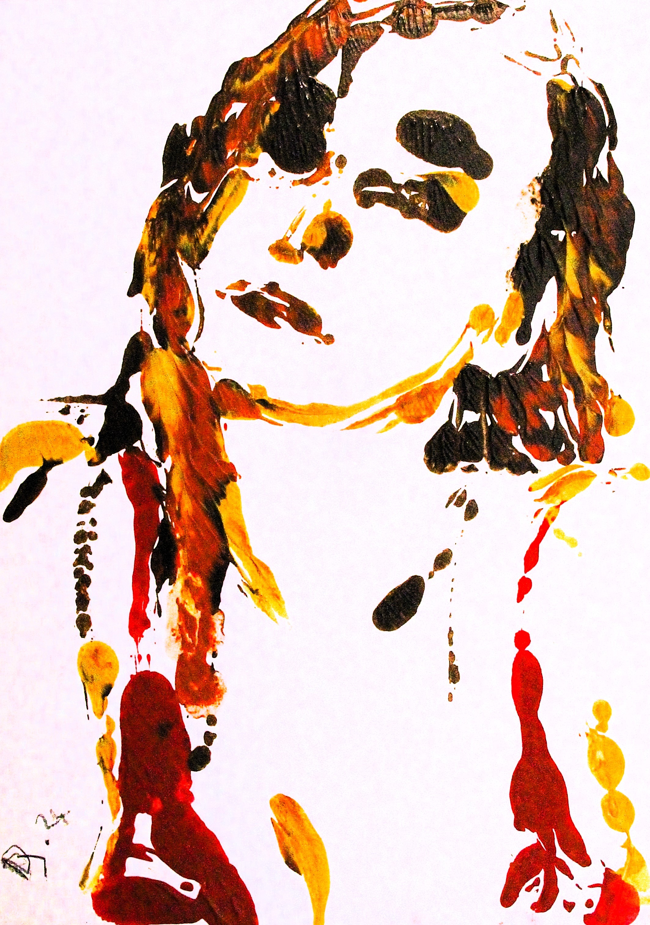 Julien Danaux, Visage femme 1 Julien Danaux, Visage femme 1