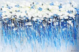 Peinture, Sea of White Poppies, Marieta Martirosyan
