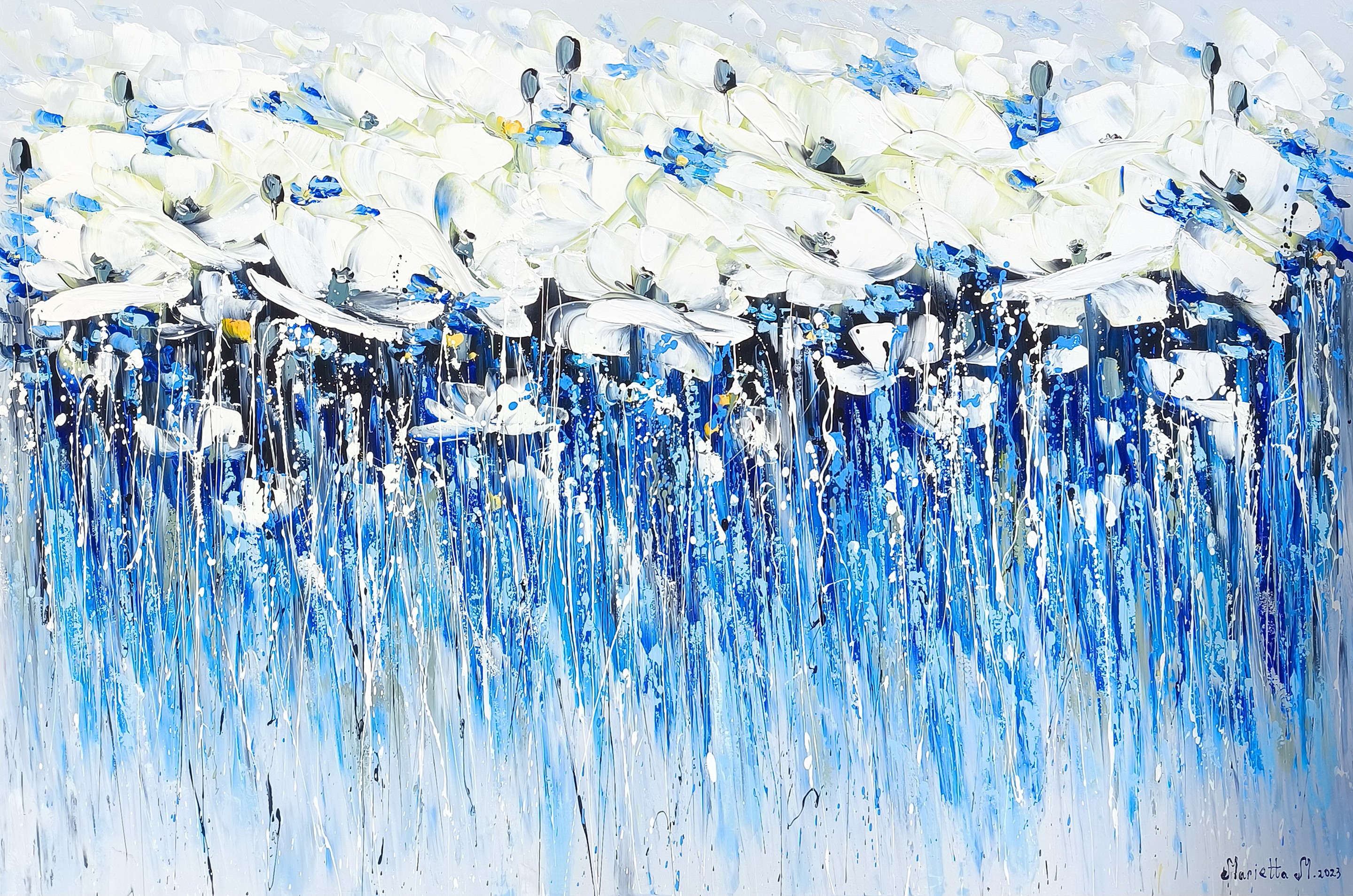 Marieta Martirosyan, Sea of White Poppies Marieta Martirosyan, Sea of White Poppies