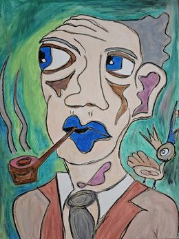 Fine Art Drawings, Malek, my brother from Annaba, Andy Berrend