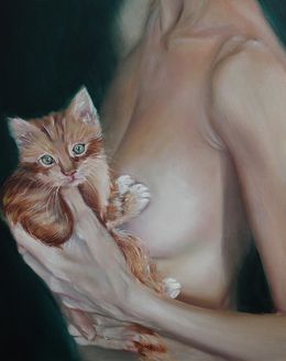 Peinture, Red Cat, MKate