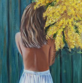 Painting, Mimosas, MKate