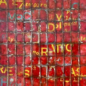 Gemälde, Récurence / Rouge, Nicolas Maalouly